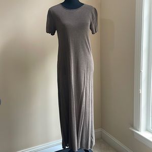 Zara Taupe Dress & Sweater Set